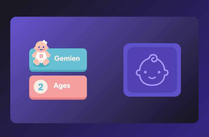 Choose Child Gender and Age