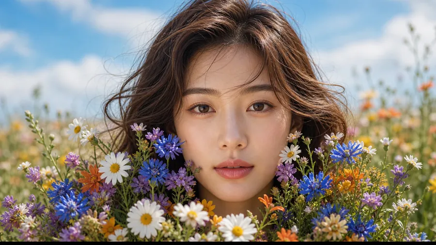 AI face swap result with natural expression and preserved outdoor lighting